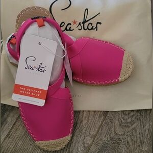 Sea Star Beachwear Seafarer Slingback Neoprene Espadrille Sandals Water Ready